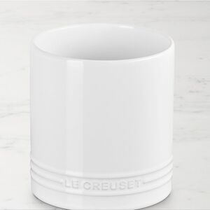 Le Creuset Stoneware Signature Utensil Crock- White